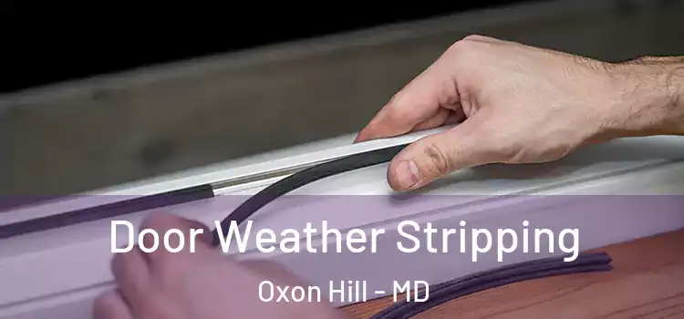 Door Weather Stripping Oxon Hill - MD